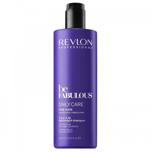 Revlon Be Fabulous Shampooing Leger C.R.E.A.M Cheveux Fins 1000Ml Femmes