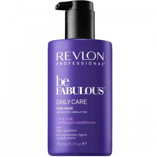 Revlon Be Fabulous Apres Shampooing Leger Quotidien C.R.E.A.M Cheveux Fins 750Ml Femmes