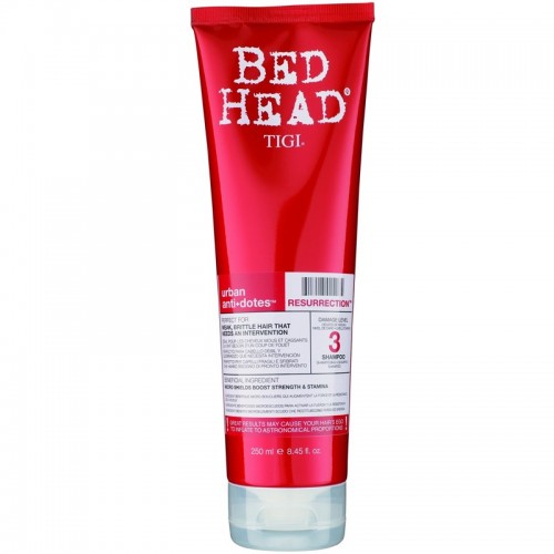 Bed Head Tigi Urban Antidotes Résurrection Shampooing Réparateur 250Ml Femmes