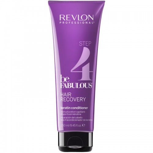 Revlon Be Fabulous Step 4 Cheveux Réparateur Kératine Aprés Shampooing 250Ml Femmes