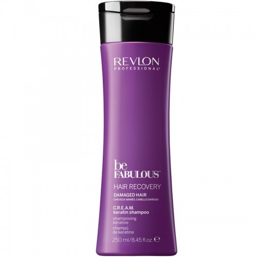 Revlon Be Fabulous Cheveux Régénérant C.R.E.A.M. Kératine Shampooing 250Ml Femmes