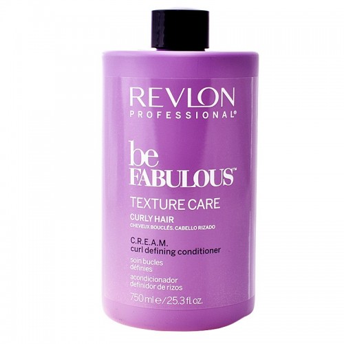Revlon Be Fabulous Texture C.R.E.A.M. Cheveux Bouclés Définir Aprés Shampooing 750Ml Femmes