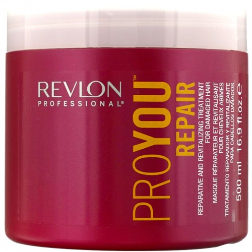 Revlon Professional Pro You Repair Masque Pour Cheveux Abames Et Traites Chimiquement 500Ml Femmes