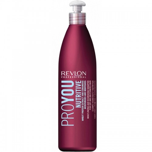 Revlon Pro You Nutritive Hydratant Cheveaux Secs Shampooing 350ml Femmes