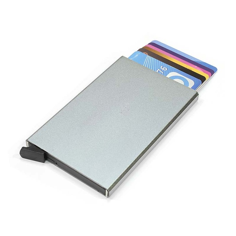 Figuretta Protège-cartes Protecteur De Cartes RFID en Aluminium - Shouet  Paris