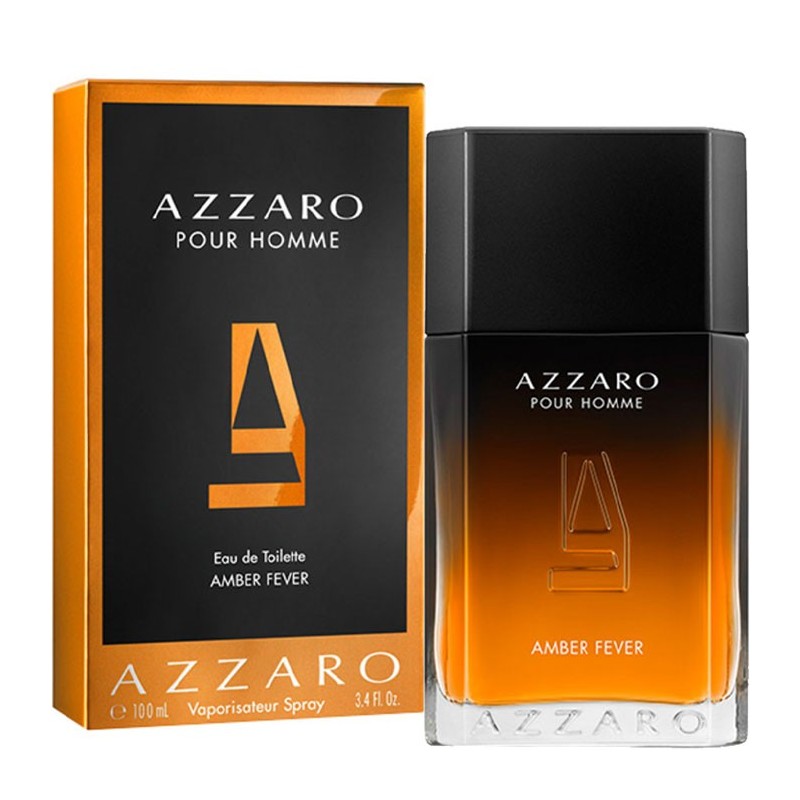 Azzaro Pour Homme Amber Fever Eau De Toilette Hommes Sensual Blends Collection 100ml