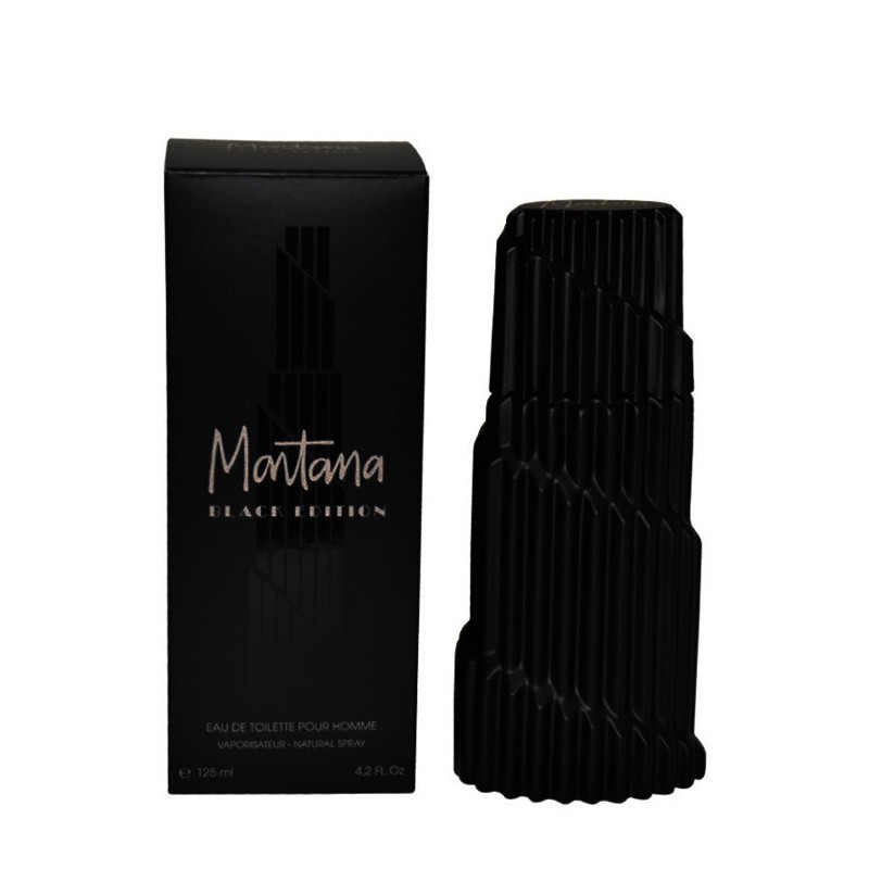 Montana Black Edition Eau de Toilette Homme 125ml