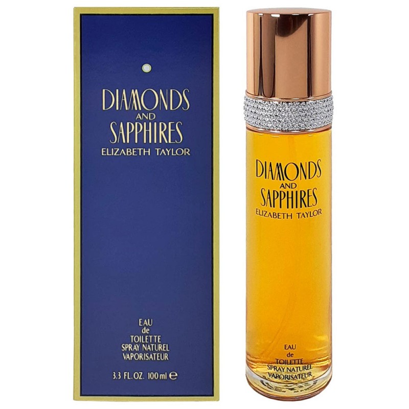 Elizabeth Taylor Diamonds and Sapphires Eau de Toilette Spray Femmes 100ml